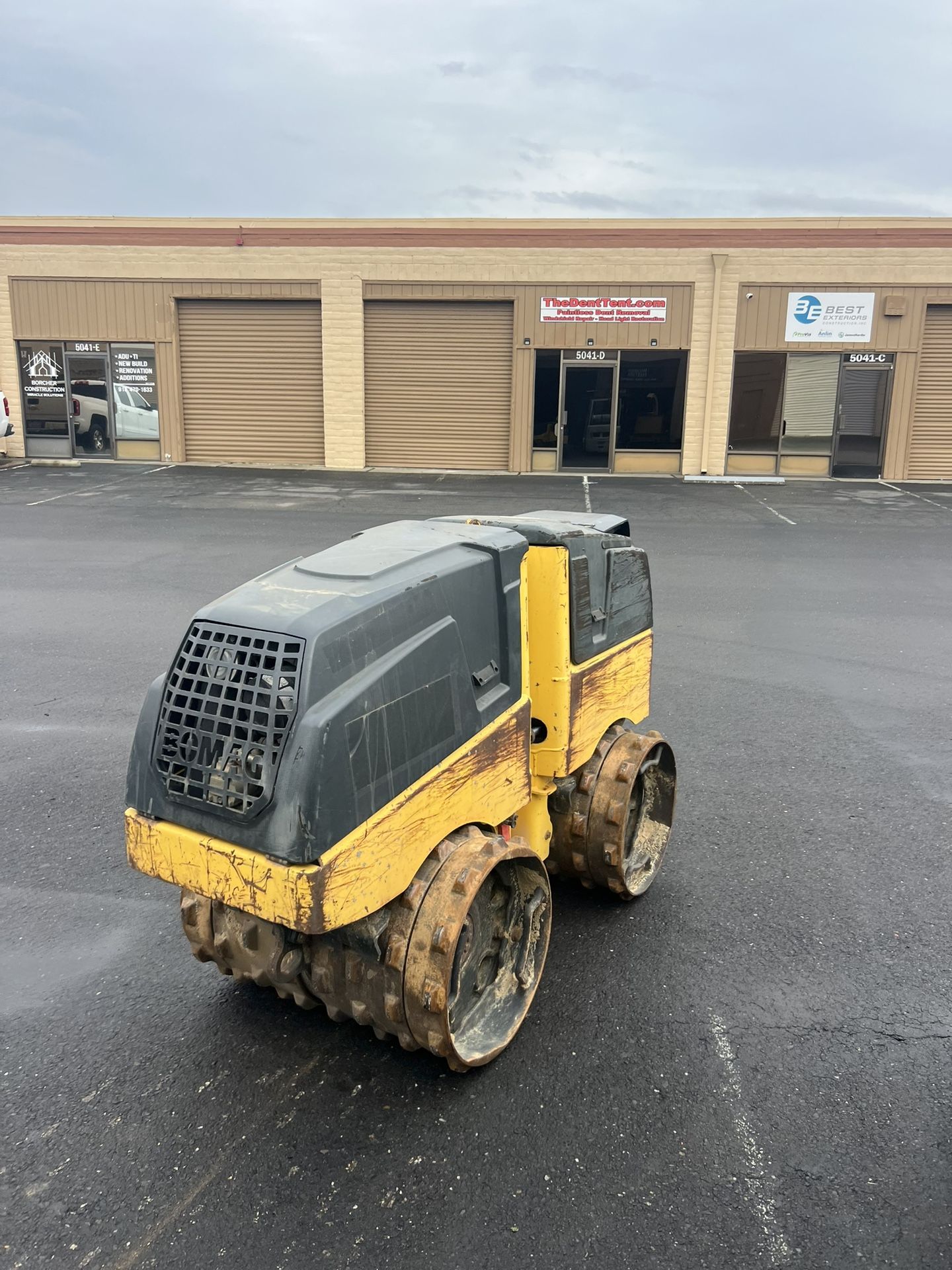 2018 Compactor 34 In Bomag BMP 8500