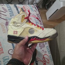 Jordan 5 Off White Sail