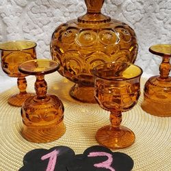 Vintage LE Smith Amber 