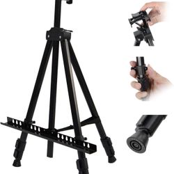 Portable Artist Easel Stand - Adjustable Height Painting Easel with Bag - Table Top Art Drawing Easels for Painting Canvas, Wedding Signs & Tabletop E