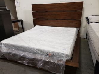 New king size platform bed frame tax included delivery available