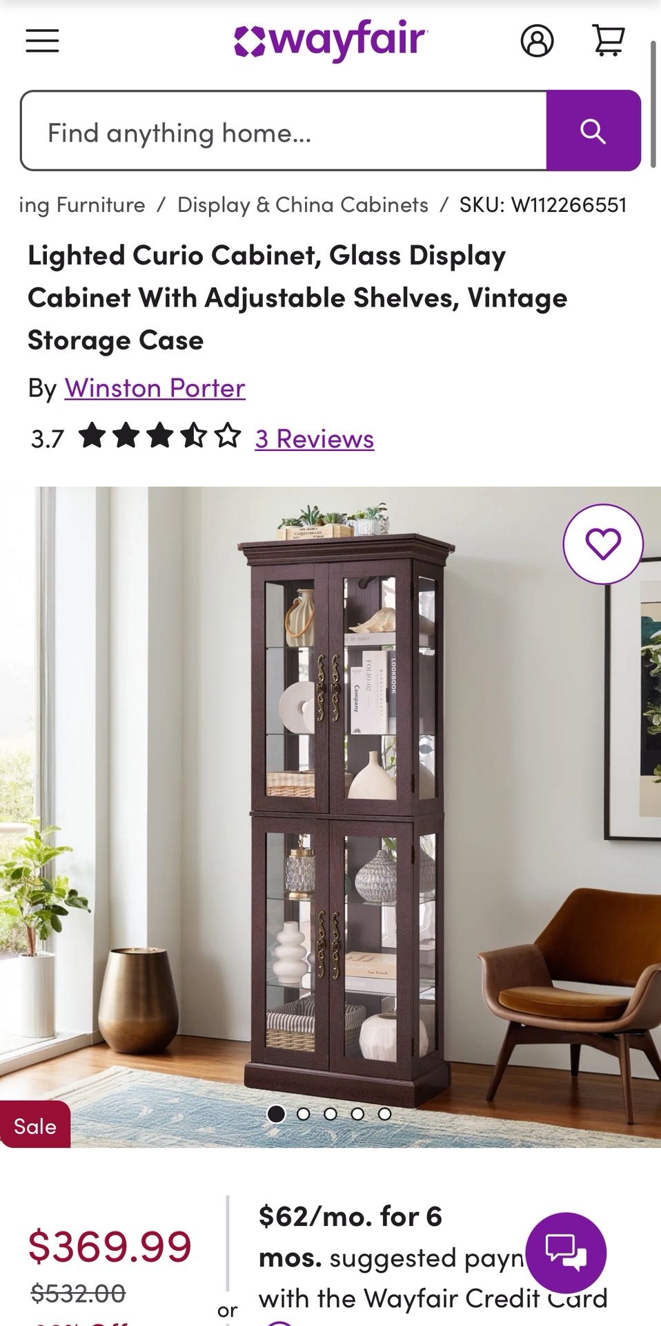 NEW. Lighted Glass Curio Display Cabinet,Display Cabinet,Glass Storage Cabinet Glass Wine cabinet Wood Frame Toy Display