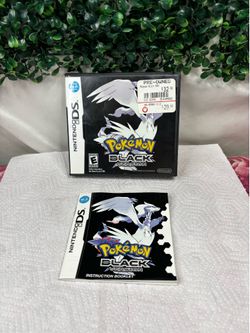 Nintendo DS Pokemon black game