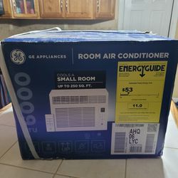 Ge New Air Conditioner 6,000 Btus 