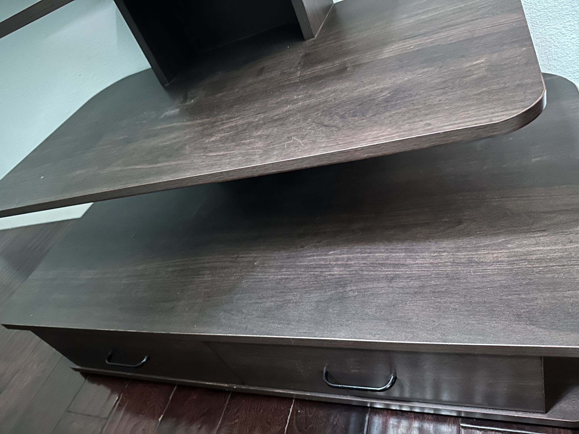 TV Stand. Holds up to 65 Inch TV. Good Condition.