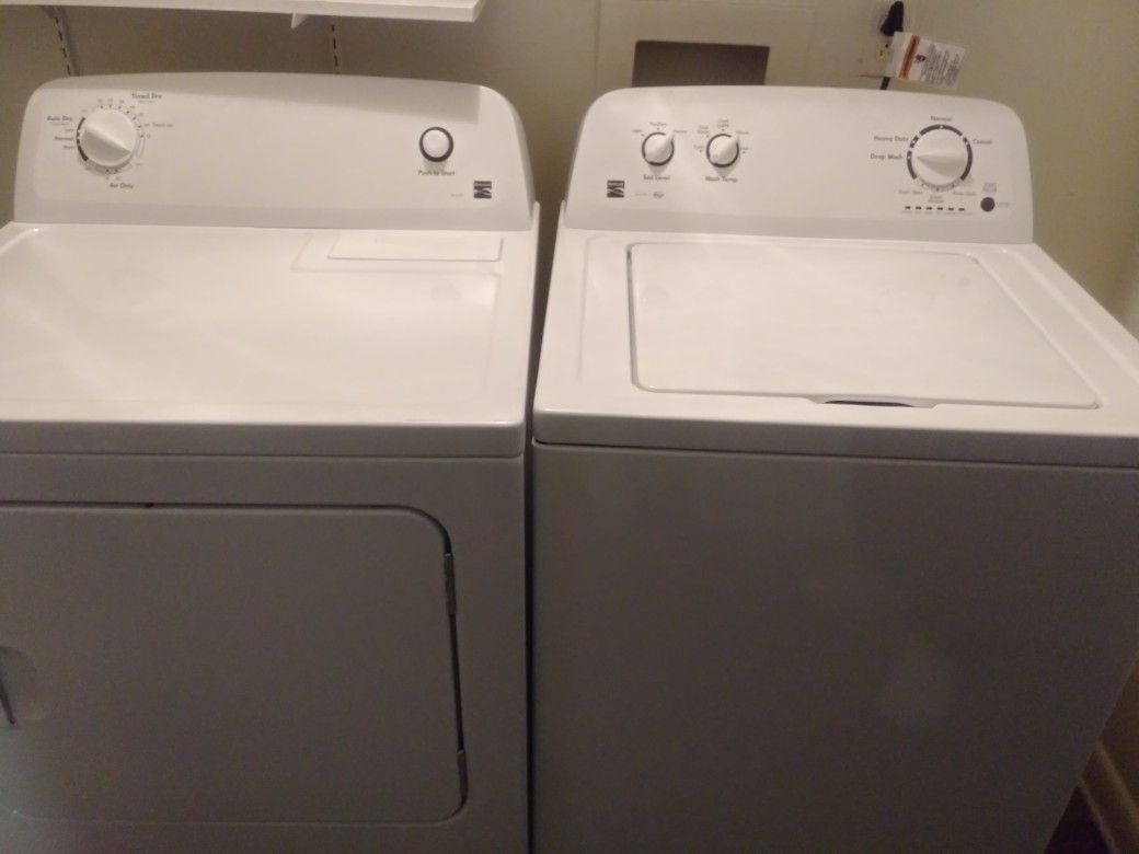 Kenmore elite washer and dryer matching set
