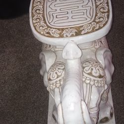 Chinese Garden Elephant Seat Okay