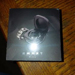 Men's Size 10 Smart  Health Ring Black