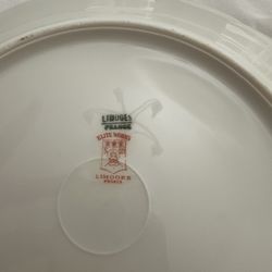 Limoges china 8 Place Settings Pink And Yellow Roses