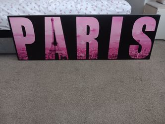 Paris Eiffel Tower Canvas Wall Art