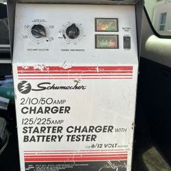 Batter Charger 50amp  /  225 Amp Starter W/Timer