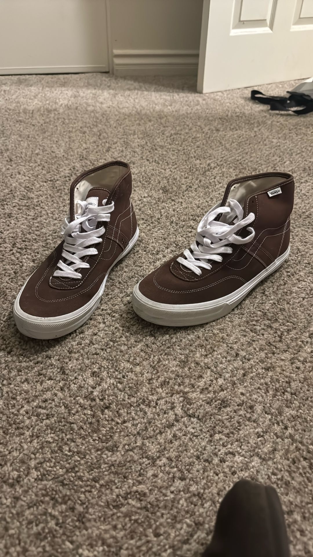 Size 10 Vans Brown High Tops