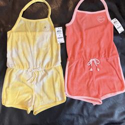 New Girls Summer Rompers