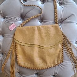 Alligator Suede DESMO Boho Purse