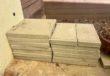 Cement pavers