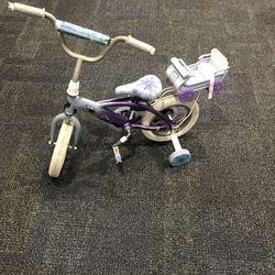 Frozen Elsa bike