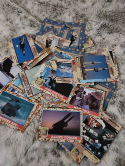 1991 Desert Storm Vintage Trading Cards Bulk Lot - 115 Cards Total