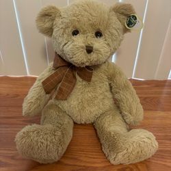 Bearington Bensen 16 Inch Brown Teddy Bear Stuffed Animal