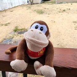 2011 Mario Party Diddy Kong Hudson Soft Plush Super Mario