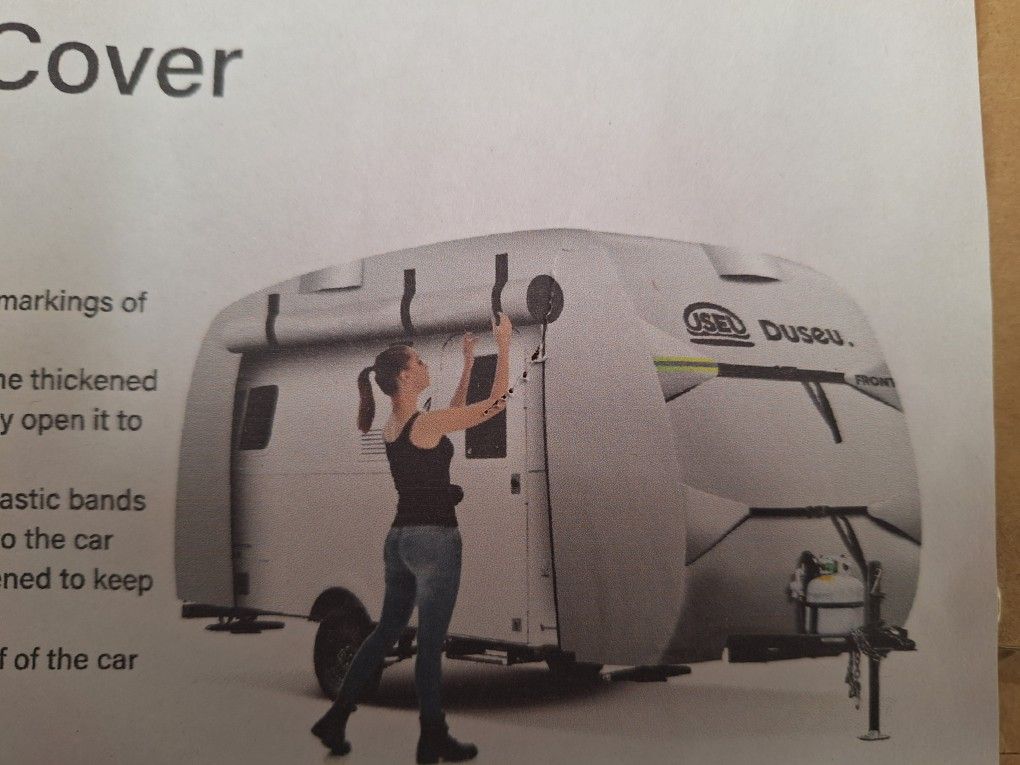 Oxford Travel Trailer RV Cover Cover 10" - 13" Travel Trailer Waterproof Brand New