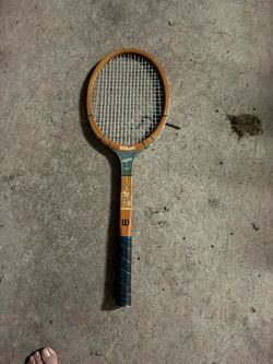 Wilson Stylist Vintage Wooden Tennis Racket