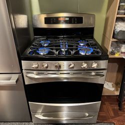 Estufa GE Stainless Steel 5 Quemadores 