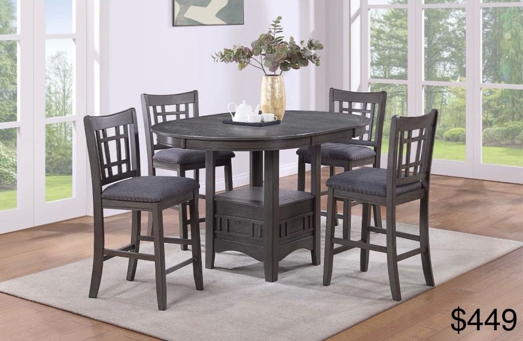 Counter Height Dining Table Set