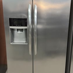 Stainless Steel Frigidaire Side By Side Refrigerator 
