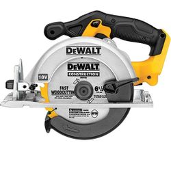 (Brand New) DEWALT 20V MAX Circular Saw, 6-1/2-Inch Blade, 460 MWO Engine, Bare Tool Only