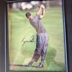 Tiger Woods signature