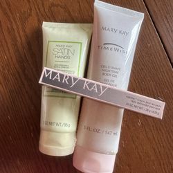 Mary Kay  Bundle: Timewise Cellu-Shape Night  Gel  + Satin hands + eyeliner NOS