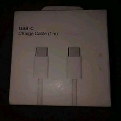 White USB C Charger Cable