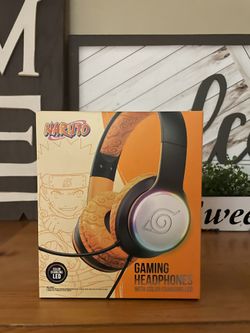 Limit edition Naruto Or SasukeLED Changing Gaming headphones 🎧
