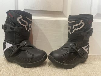 Fox Dirt Bike Boots Size 13 Kids