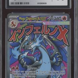 Mega Charizard X Ex UPC CGC 10