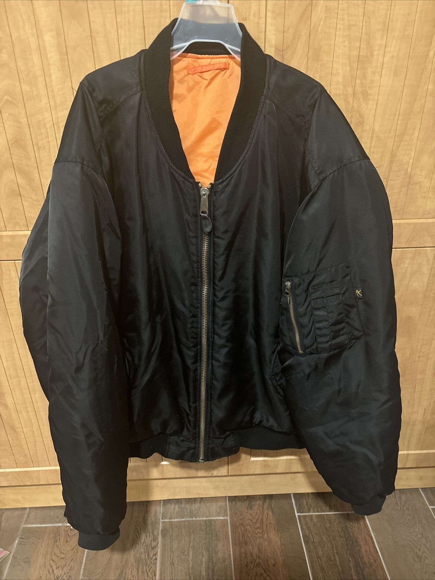 Rothco Jacket Mens XL Reversible Flyers Intermediate MA-1 USAF Military Bomber