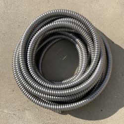 50ft 3/4” Aluminum Flexible Conduit Flex For Electric Work Electrical Electrician Work