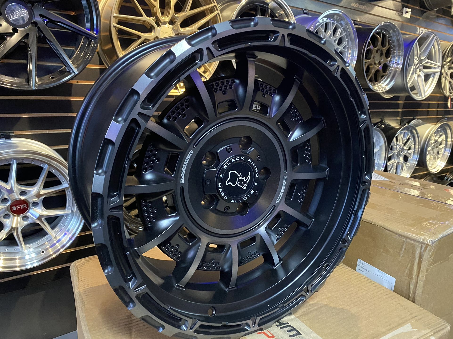 Blaque Rhino Wheels 5x127 5x139.7 6x135 6x139.7 And 8 Lug
