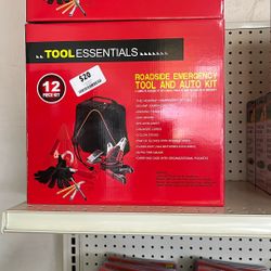 Roadside Emergency Tool And Auto Kit 