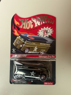 Hot Wheels RLC Military Police Volkswagen Drag Bus