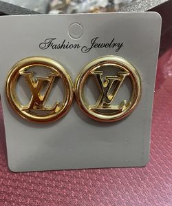 Gold Color Earrings, 