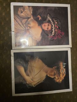 Vintage Romantic Victorian Portrait Prints – Coquette / Cottagecore Decor