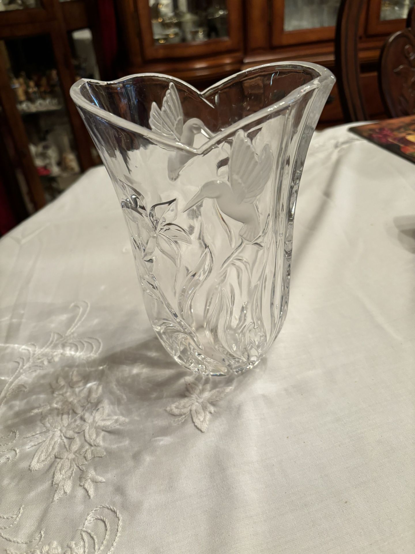 Beautiful Vintage Crystal Vase