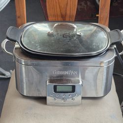 GreenPan Premiere Stainless Steel Slow Cooker