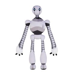 Robot Stuffed Animal 13 Inch Robot Buddy Plush Adjustable Soft Home Decor Funny