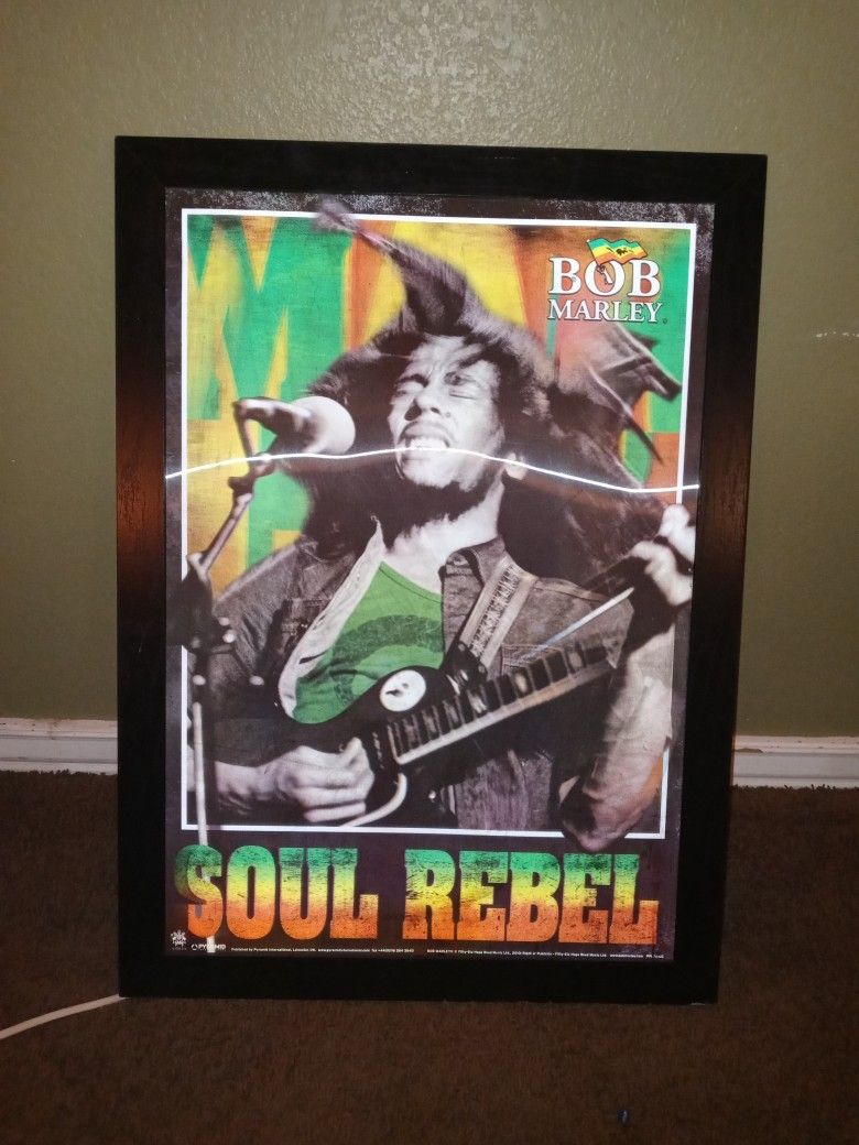 Bob Marley Picture Two Pictures In One