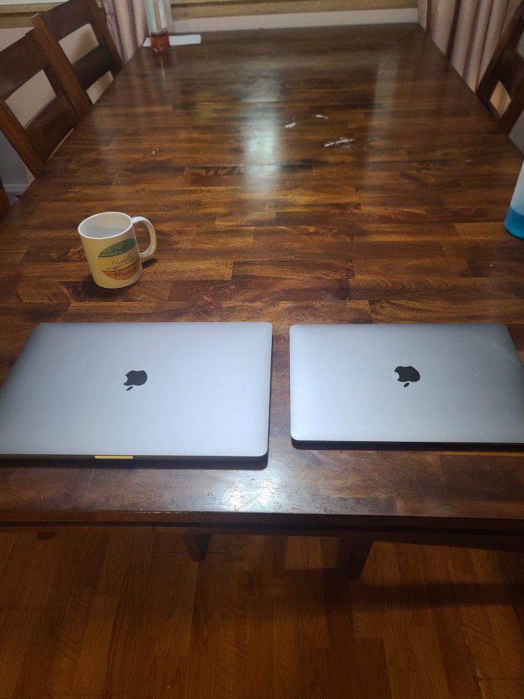 2 Macbooks Pro And Air  One 16" 2019 2nd One 13" 2020
