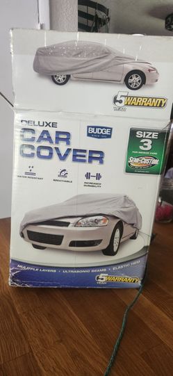 Budge Deluxe Car Cover Size 3 Midsize