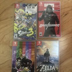 Used Nintendo Switch Games (READ DESC)