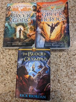 Rick Riordan best sellers! $15 takes all 3!